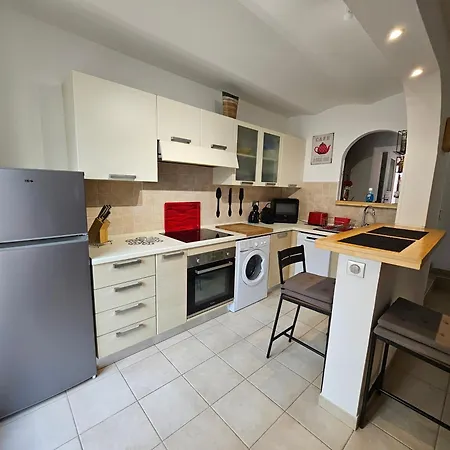 公寓 Michele Family - Centre - 2 Pieces Tranquille - A 150 M De La 芒通